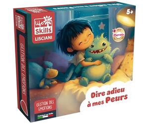 Lisciani - Life Skills - Decir Adiós a Mis Miedos - Juego de Sociedad Educativa para Niños Desde 5 Años - Aprender sobre la Gestión de los Miedos y Las Emociones - Actividades lúdicas sin Pantalla