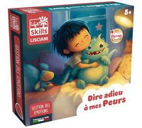 Lisciani Life Skills - Despedirse a mis miedos Juego Educativo - Desde 5 | Aprendizaje de la Gestión de los Miedos - Emociones a Nombrar Juntos - Concentración, Paciencia y Lógica - Diálogo Familiar