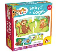 Lisciani - Lógica Bebé - Mamás y Sus Pequeños - Juego de Sociedad Educativo - Juego de Lógica y Reflexión - 12 Rompecabezas de 2 Piezas - Para Niños de 1 a 4 años - CAROTINA BABY