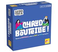 Lisciani Ludoteca Hot Botella - Juego de Cartas Girar la Botella - Desafíos Entre Amigos de 10 años - para Fiestas en Familia - Tarjetas de desafío y Ruleta - Juego de Mesa Grupo de 3 a 8 Jugadores