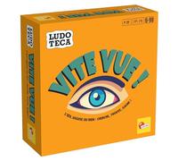Lisciani Ludoteca Quick Vue - Juego de observación y rapidez para niños Desde 6 años - Juego de Mesa Familiar - Ambiente Visual y concentración - 167 Azulejos ilustrados - 2 a 5 Jugadores