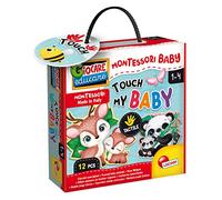 Lisciani – Juego educativo Touch My Baby – Montessori táctil para 1-4 años – Fabricado en Italia