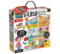 Lisciani - MONTESSORI - La Casa - Rompecabezas Para Niños a Partir de 2 años - Enseña a Colocar cada Cosa en su Lugar en la Casa - Juego Educativo - Fabricado en Italia