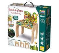 Lisciani- Montessori Wood Baby Fairy Table Multi Activity (113729)