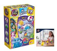 Lisciani - MOON ACADEMY - Mi Laboratorio Lunar - Kit de Excavación de Piedras Preciosas para Niños a partir de 8 años - Joyero - Actividad Manual - Idea Creativa para Regalo de Cumpleaños