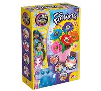 Lisciani - Moon Academy - Moon Flowers Flores Perfumadas - Desde 8 Años | Kit Creativo DIY - Maceta, Herramientas, Pegamento y Espray Aromático - Modelar, Colorear y Perfumar - 6 Pastas de Colores
