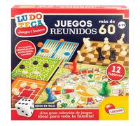 Lisciani pack 60 juegos de mesa