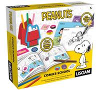 Lisciani - Peanuts - Escuela de Cómic - Kit Creativo Infantil - +7 Años