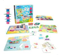 Lisciani - Peppa Pig - Colección de 10 Juegos Educativos - Juego de Memoria, Formas y Colores, Puzzles, Números, Busca Y Encuentra - Para Niños a Partir de 2 Años