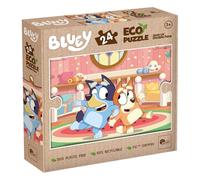 Lisciani - Puzzle BLUEY - Puzzle de 24 Piezas de Doble Cara para Niños a Partir de 3 Años - Volver al Color - 25x35 cm - Actividad Manual BLUEY - 100% Reciclable - Regalo de Cumpleaños