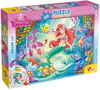 Lisciani Puzzle de dos caras 108 Princesas (48069)
