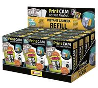 Lisciani - Recargas para BARBIE Print CAM - Cámara Instantánea - Hi -Tech Educativo - 120 Fotos - Rollos de Papel - Marcos - Colección - Desde 5 años