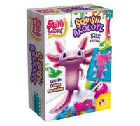 Lisciani SLUMI Science Pocket Squishy Axolotl - Kit de experiencias científicas para niños a Partir de 6 años - Estuche DIY creación de un Axolotl - Juego científico y químico para niños - Juguete