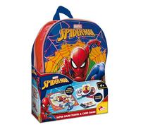 Lisciani - SPIDER MAN Super Game - Mochila con juegos para niños 6+ - Incluye juego de mesa y de cartas - Juegos educativos SPIDER MAN - 2+ jugadores - Regalo de cumpleaños