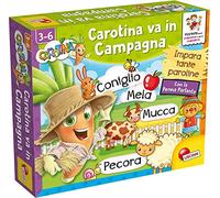 Liscianigiochi 85576 - Bolígrafo parlante con Dibujo de Carotina Va in Campaña, Juego Educativo Preescolar, Multicolor, 85576