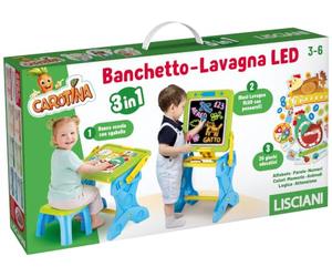 Liscianigiochi - Banquete LED con diseño de Carotina 3 en 1