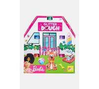 Liscianigiochi , Barbie Glitter Dough Kit Casa, 5 Botes en forma de corazón, Plastilina con purpurina, Pack 5 x 100 g, 88850-Juego creativo para niñas a partir de 3 años, multicolor (88850)