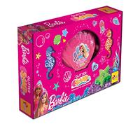 Liscianigiochi Barbie Glitter Sand Shell Combo-350 g de Arena Mágica Brillante de diferentes Juego creativo para niñas a partir de 3 años, color no aplicable (91942)