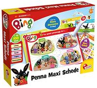 Liscianigiochi, Bing 76871 - Bolígrafo Maxi Tarjetas de Juego para niños, 34,5 x 25,5 x 4,8 cm, 514,58 Gramos