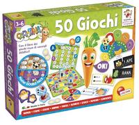 Liscianigiochi Carotina 50 Juegos para niños, Multicolor, 76710, 3-6 años