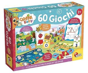 Liscianigiochi - Carotina Baby 60 Juegos, 102877