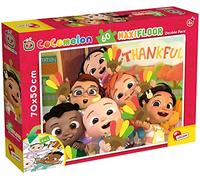 Liscianigiochi CoComelon-Puzzle Maxi Floor para niños a Partir de 3 años, 60 Piezas, 2 en 1 Doble Cara con Reverso para Colorear, Color 35 stücke verlassen sie Sich auf Mich (91089)