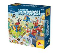 Liscianigiochi Disney Paperopoli, Sociedad en Caja, Tablón de Juego, Personaje, 21 Tarjetas Llaves, Multicolor, 97883