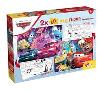 Liscianigiochi - Disney Puzzle Maxifloor DF 2 x 60 Cars (97913)