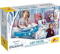 Liscianigiochi - Frozen 2 Reina de las Nieves - Maxi Pupitre Creativo - Juego educativo creativo para niñas a partir de 4 años (73719)