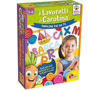 Liscianigiochi - I Lavoretti di Carotina Paroline - Juego Educativo Preescolar, Multicolor, 85545