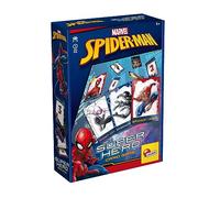 Lisciani - Juego de Cartas Spider-Man - Juego de Mesa - 40 Cartas de Acción - Personajes Ilustrados - Para Jugar en Familia o Amigos - 2 Jugadores o Más - Para Niños a Partir de 6 Años