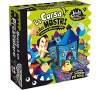 Liscianigiochi - Kids Love Monsters La Corsa de los Monstruos Juego, Multicolor, 82742