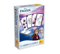 Liscianigiochi - La Reina de Las Nieves - Juego de Cartas Gigantes Frozen para niños a Partir de 3 años - 6 Juegos Diferentes a Elegir - Paquete de 20 Cartas - 2 Jugadores