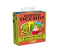 Liscianigiochi - Ludoteca - Juego de Cartas para niños con Doble Ojo, Multicolor, 85750
