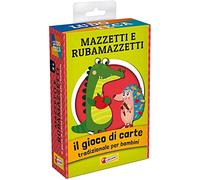 Liscianigiochi, Ludoteca Las Cartas de los Niños Manojos y Rubamazzetti Juego de Sociedad, Multicolor, 85804