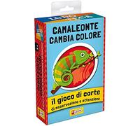 Liscianigiochi, Ludoteca Las Tarjetas de los Niños Camaleón Cambio de Color Juego de la Sociedad, 85767