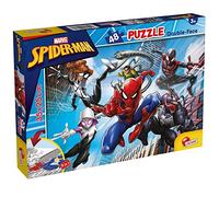 Liscianigiochi - Marvel Puzzle DF M-Plus 48 Spiderman, Multicolor (99627)