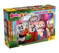 Liscianigiochi - Maxi Puzzle de Masha y el Oso de 60 piezas - Puzle para niños a partir de 3 años - 92970