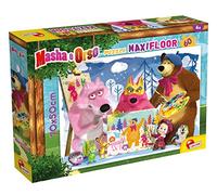 Liscianigiochi - Maxi Puzzle de Masha y el Oso de 60 piezas - Puzle para niños a partir de 3 años - 92987