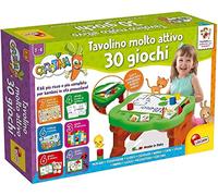 Liscianigiochi - Mesa de Dibujo Animado con 30 Juegos, Nueva edición Multicolor, 90075