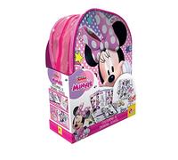 Liscianigiochi Mochila Minnie Colorear y Drawing School, pizarras y rotuladores Multicolor (92932)