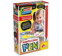 Liscianigiochi Montessori Pen Basic, Pluma ergonómica, Multicolor, 97203