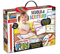 Liscianigiochi Montessori Pen Super Escuela Escritura, Juego de Aprender a Escribir con Pluma Anatómica, Multicolor, Medium (97081)