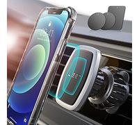 LISEN Soporte Móvil Iman Móvil Coche de MagSafe [Imanes Fuerte], Car Phone Holder Sujeta Móviles para iPhone 15 14 13 12 Samsung S24 S23 y Funda