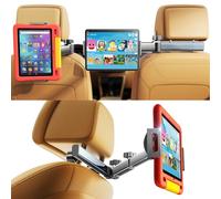 LISEN Soporte para iPad Tablet Centro de coche, soporte universal para teléfono móvil, organizador de coche, accesorios para el interior del coche, extensible, accesorios de viaje para iPad Air