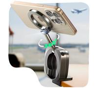 LISEN - Soporte para teléfono para accesorios MagSafe, manos libres, soporte para teléfono MagSafe para viaje en avión, esencial de viaje para mujer, indispensable para el vuelo largo de correo para