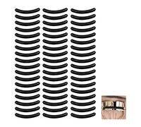 Liseng 48 Repuestos de Rulos Almohadillas de Repuesto de Rizador de Pesta？As Almohadillas de Recarga Rizador Almohadillas de Recarga de Repuesto de Goma