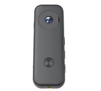 Lisher - Juego de 1080 p para cámara deportiva (grabadora de voz, cámara HD 360 panorámica, auriculares para cámara de acción (256 g)