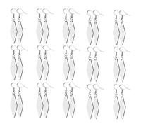 Lisher - Lote de 30 pendientes de sublimación en con transferencia de , sublimación, impresión de , pendientes de madera para manualidades