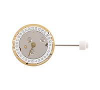 Lisher - Movimiento de reloj para ISA 222 Lady con movimiento de reloj de cuarzo, pieza de reloj, dorado